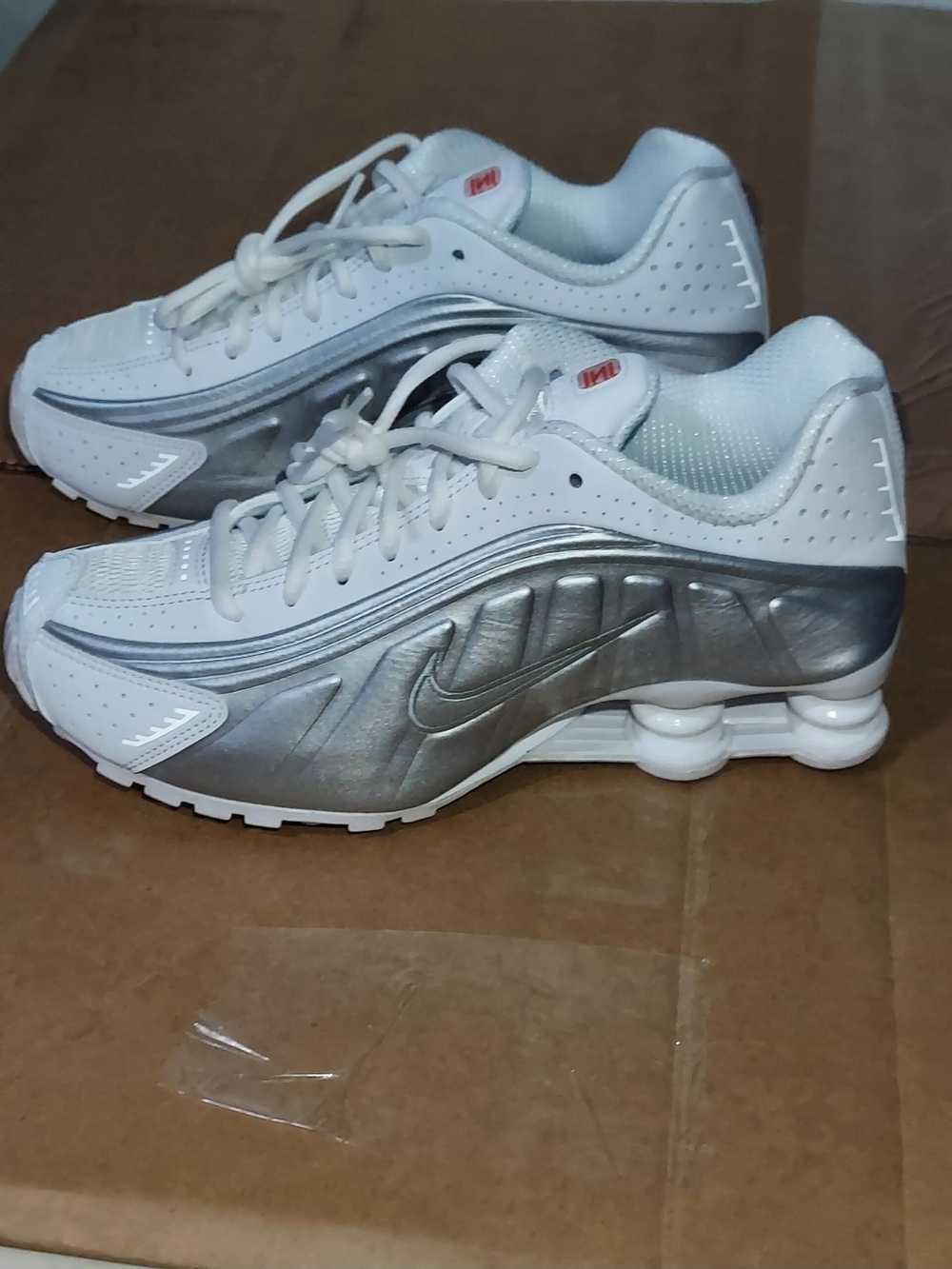 Size 7.5 - Women's Nike Shox TL Grey/Wht, w/o box